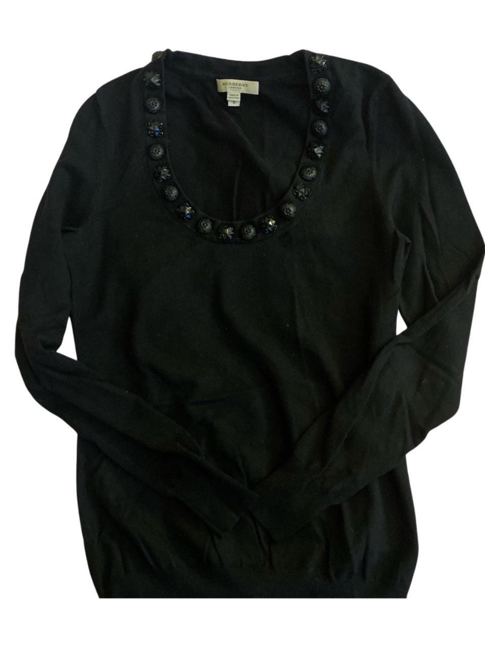 Burberry London Sweater with Embellishments
